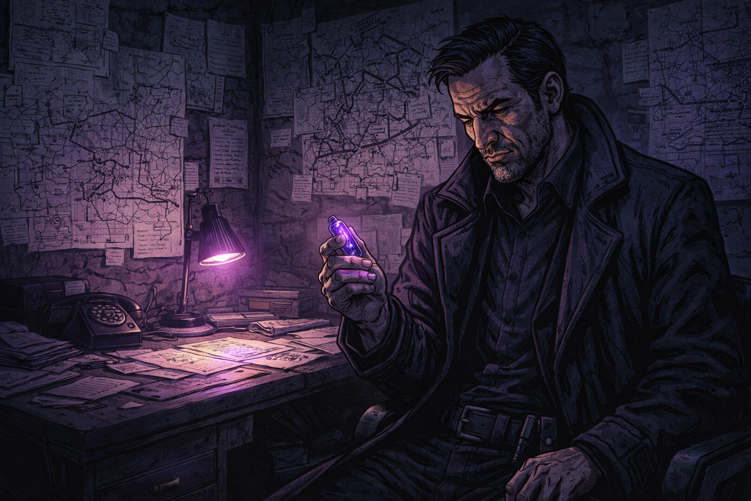 Final scene - Kade alone in his office